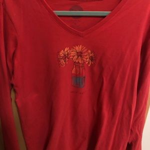 Life is Good Long sleeve T shirt